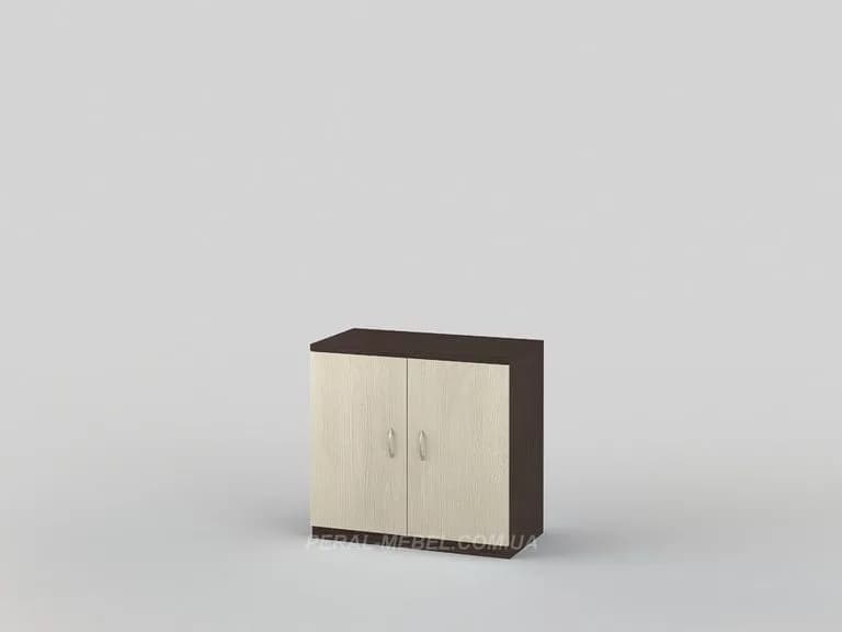 Тумба закрита з полицями 780x800x320 венге
