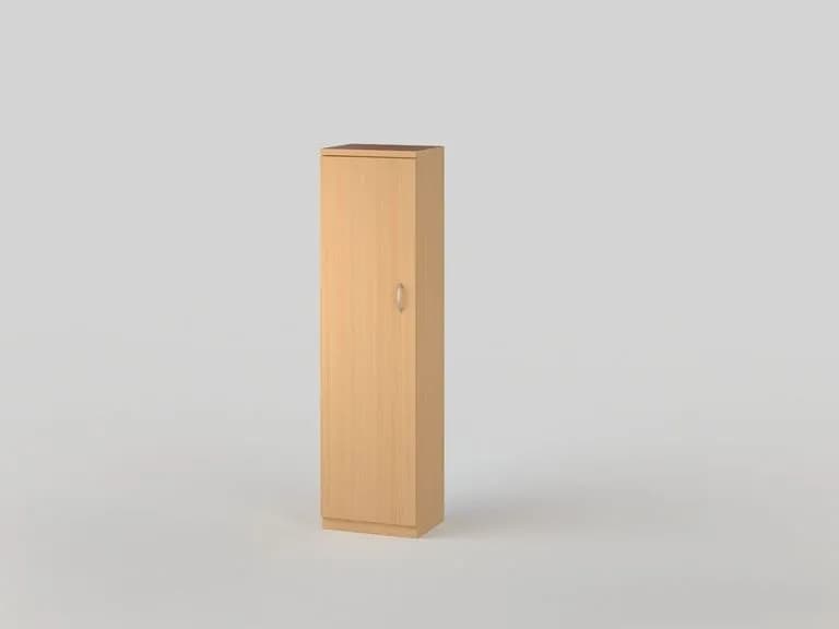 Шафа-пенал закрита з полицями 1495x400x320 бук