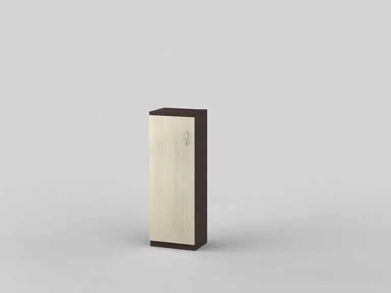Шафа-пенал закрита з полицями 1135x400x320 венге