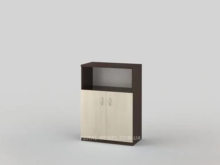 Шафа відкрита з полицями 1135x800x320 венге