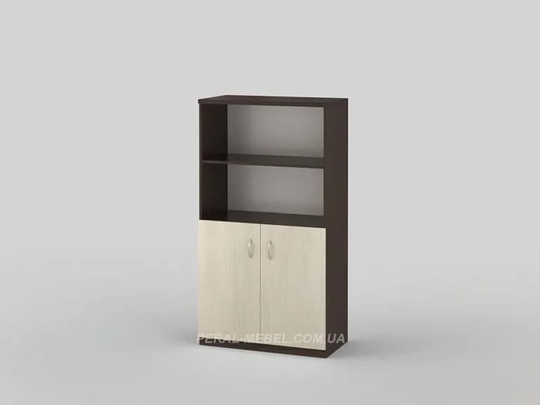 Шафа відкрита з полицями 1495x800x320 венге