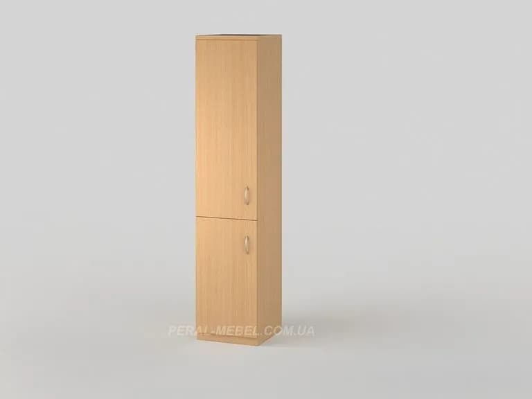 Шафа-пенал двосекційна 1850x400x320 бук